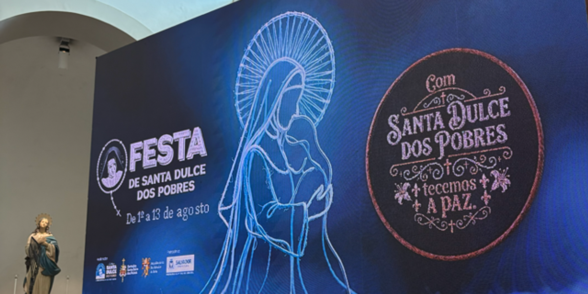 Festa De Santa Dulce Dos Pobres Come&ccedil;a Neste S&aacute;bado (1&ordm;) Em Salvador