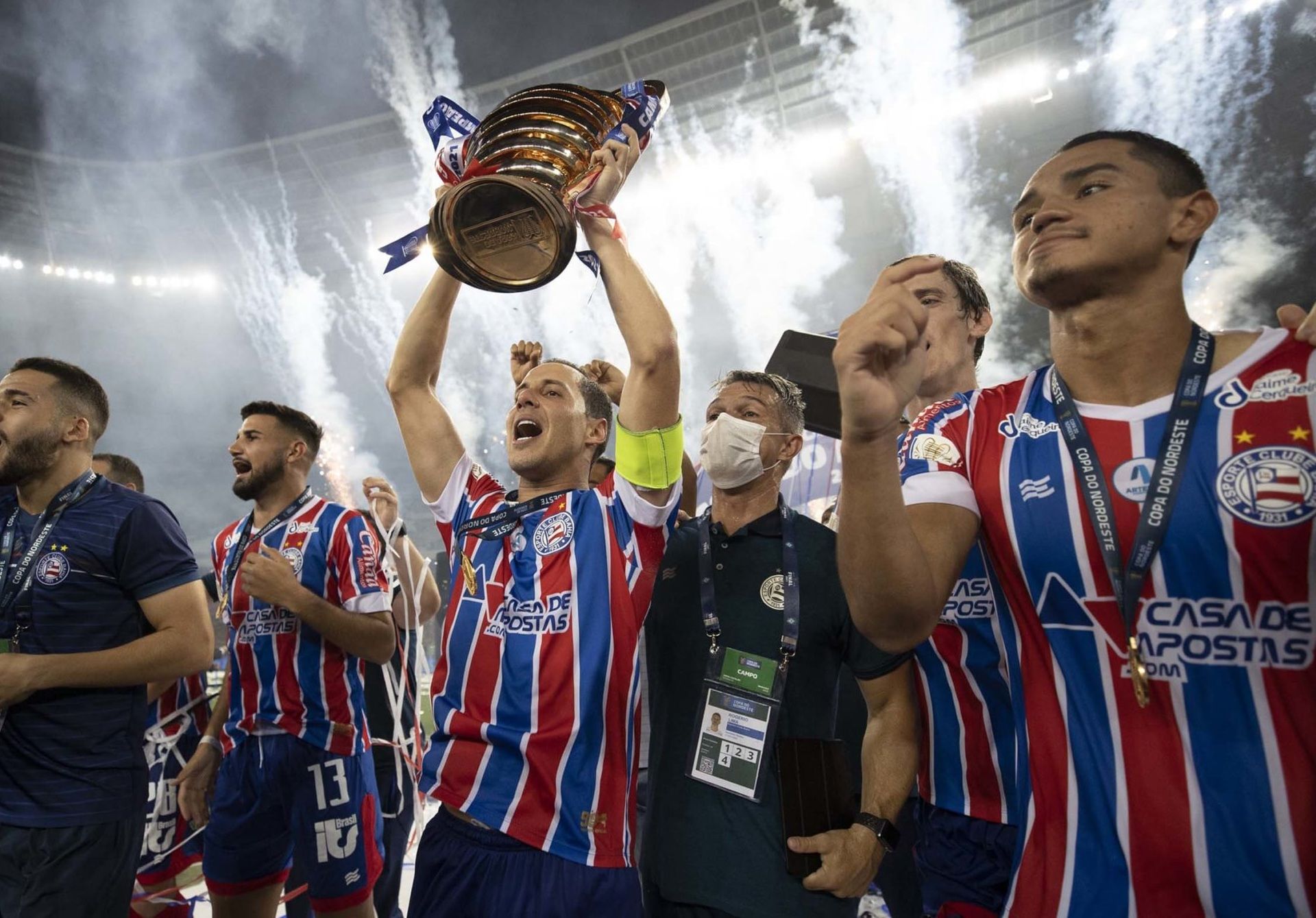 Bahia ganhou o título de 2021. Foto: Lucas Figueiredo | CBF
