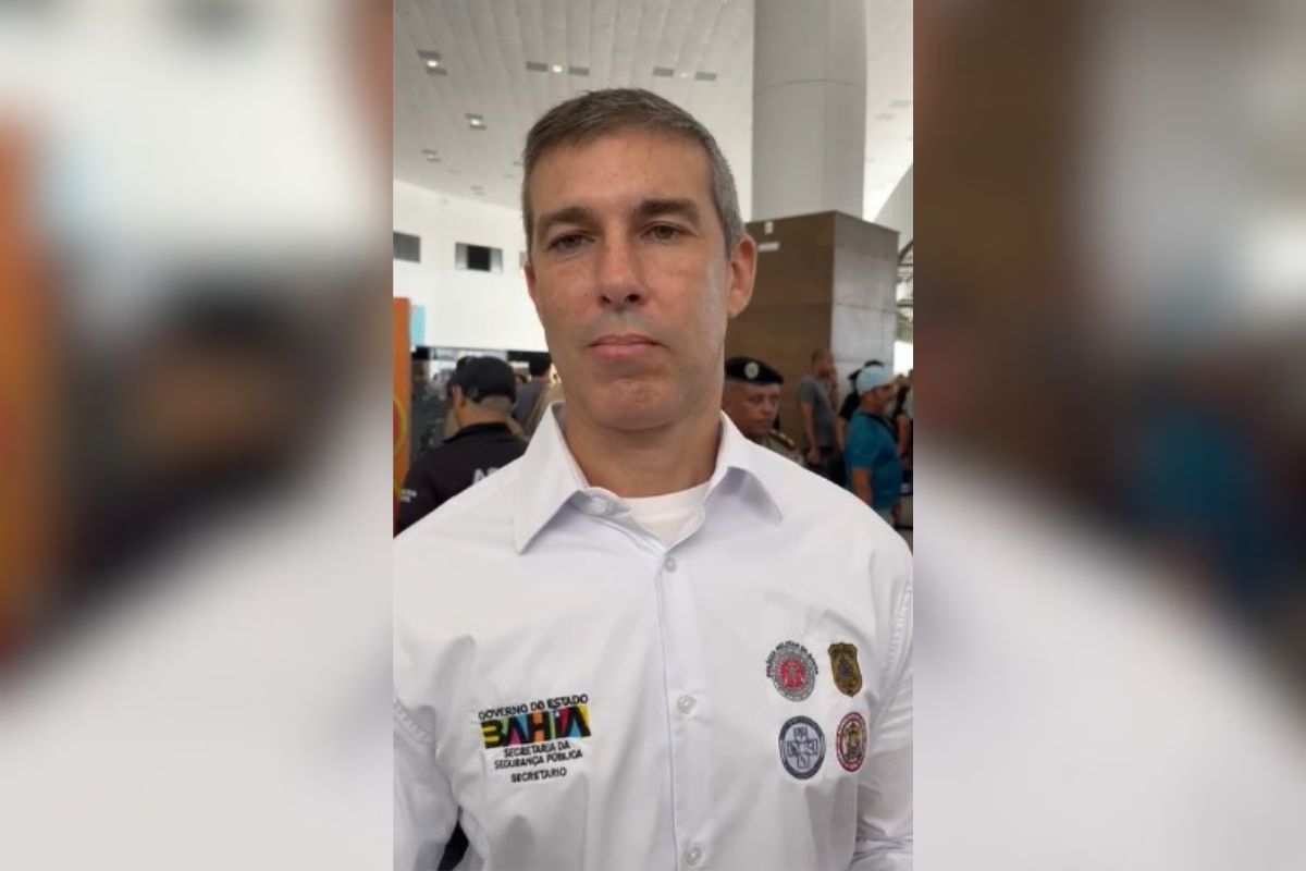 Marcelo Werner comenta seguran&ccedil;a na rodovi&aacute;ria de Salvador. Foto: Jo&atilde;o Tramm | Aratu On