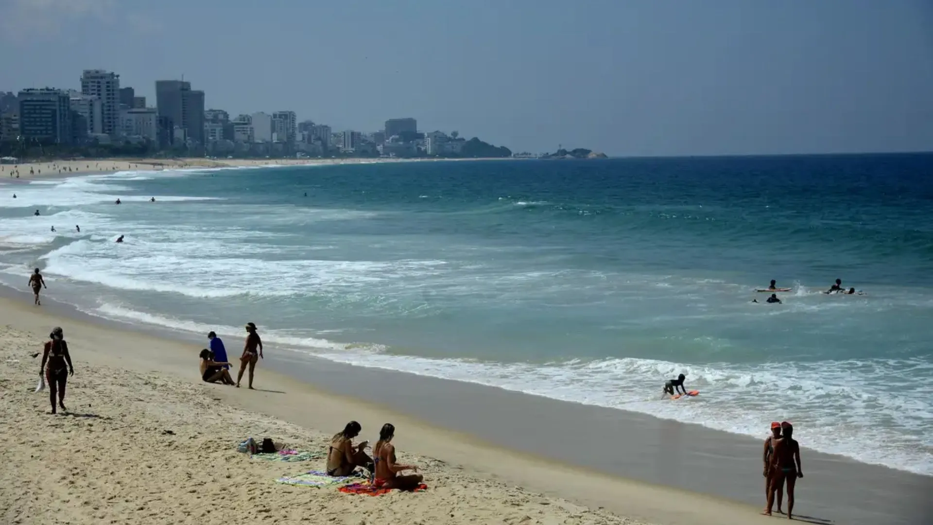 Praia no Rio de Janeiro