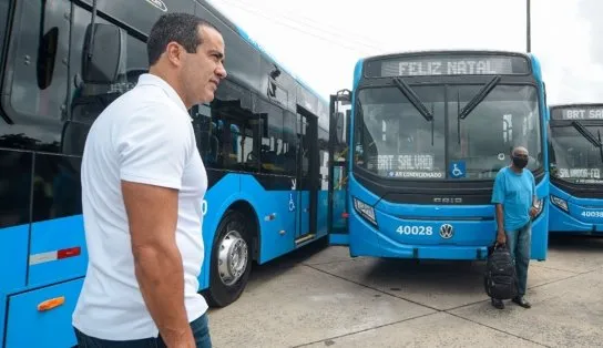 Bruno Reis fala sobre aumento da passagem de ônibus no primeiro dia do ano; "de jeito algum" 