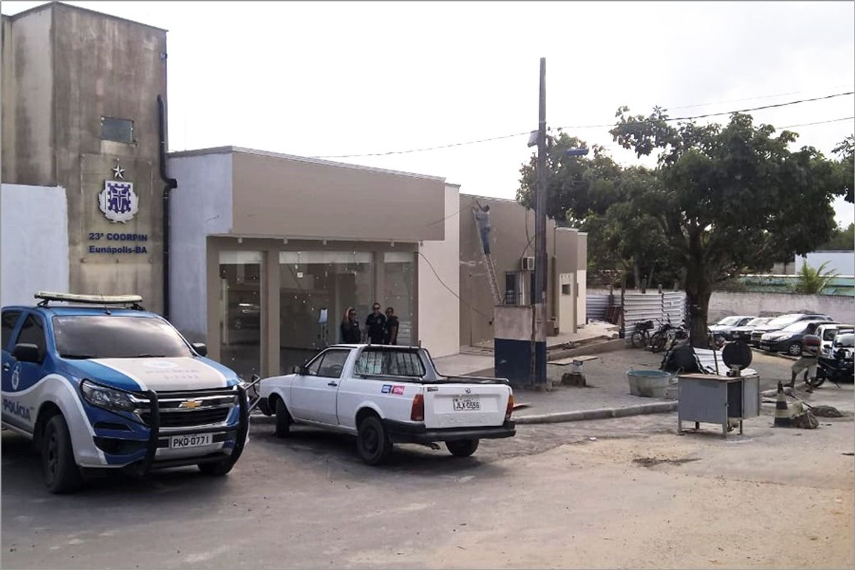 Delegacia de Eunápolis. Foto: Reprodução