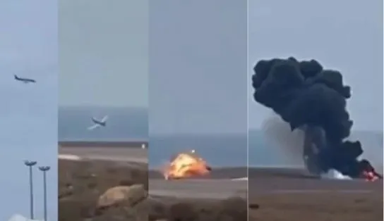 Avião da Embraer com 67 ocupantes cai no Cazaquistão; veja vídeo