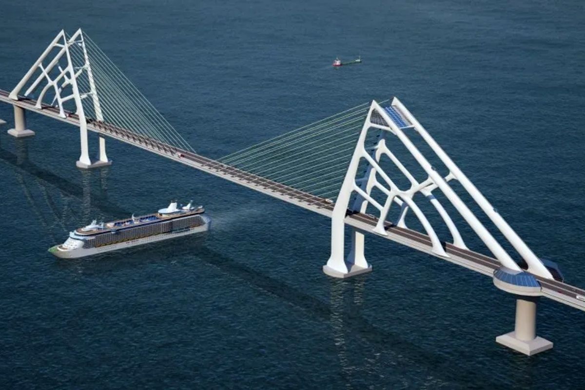 Com inicio de construção previsto para junho de 2026, a Ponte Salvador-Itaparica deve ser concluída até 2031. Foto: GovBa