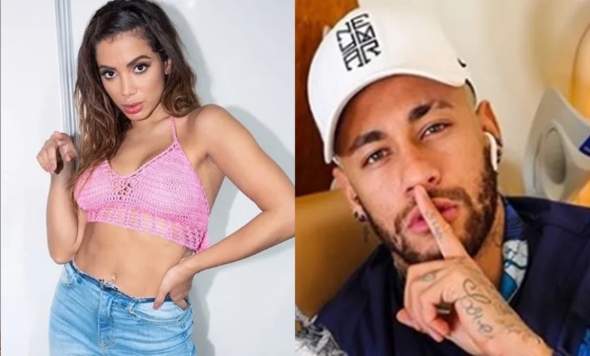 Neymar e Anitta posam coladinhos e David Brasil diz: “segura esse casal”