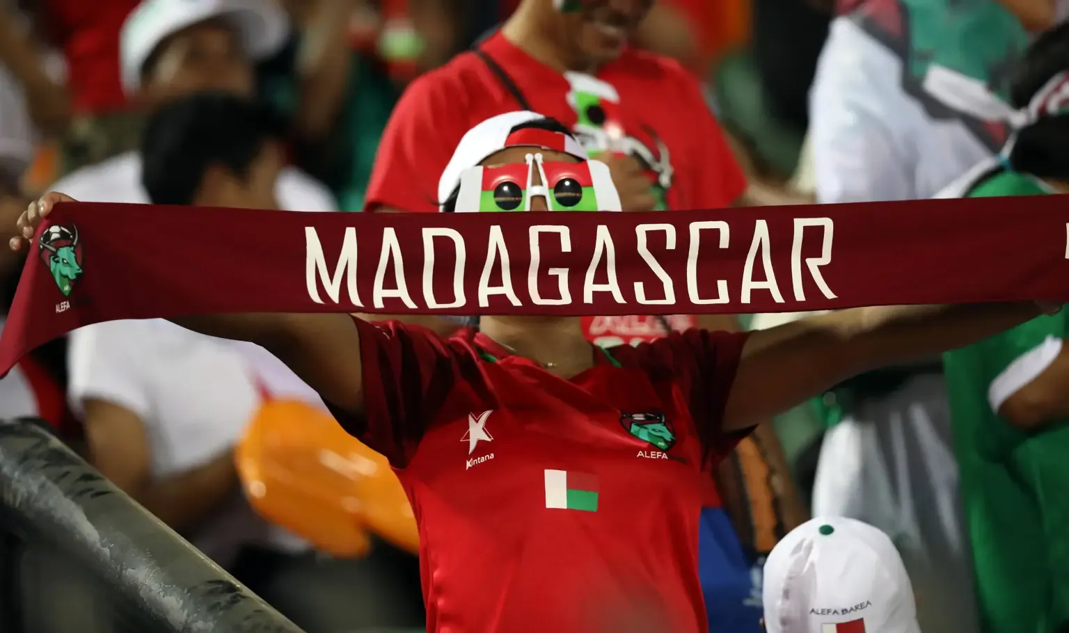 Madagascar comemora triunfo em jogo das eliminatórias. Foto: Divulgação/FIFA