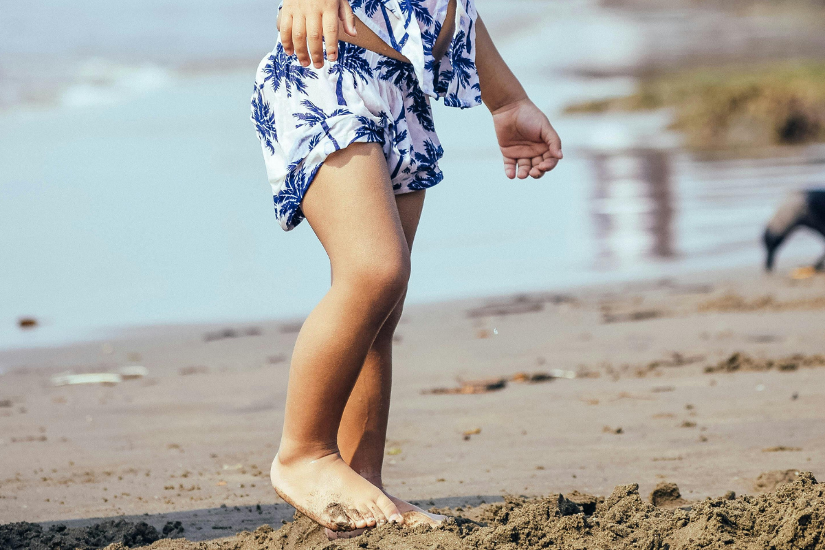 Crianças Na Praia. | Foto: Ilustração Pexels