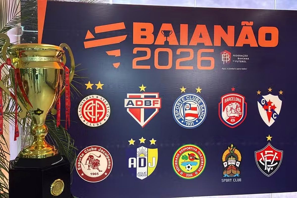 A Federação Bahiana divulgou as datas e horários dos jogos da semifinal do Campeonato Baiano 2026. Foto: Theo Fernandes/Ge