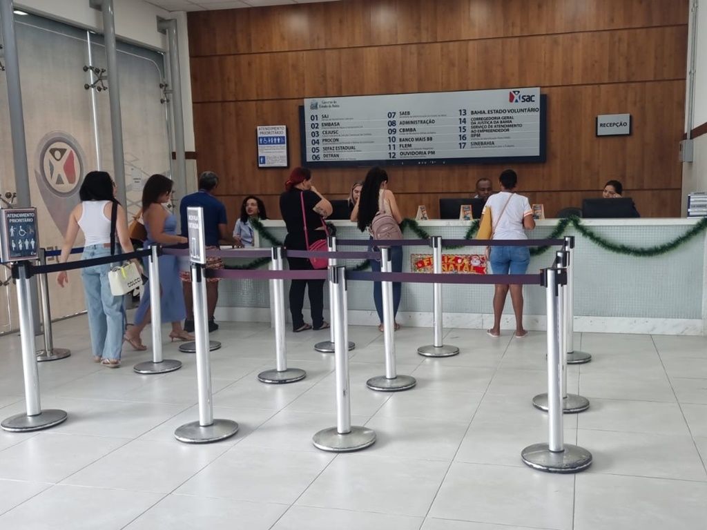 As emissões da nova Carteira de Identidade ocorrem em 10 postos do SAC no interior. Foto: Divulgação/Saeb
