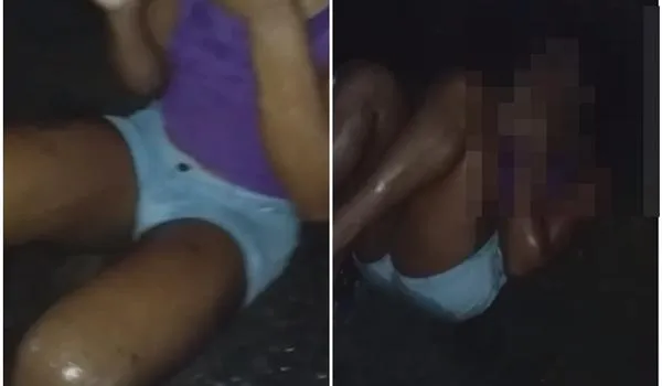 Vídeo: travesti recebe "corretivo" e leva pauladas após bater em mulher e amiga por suposto ciúmes em Salvador