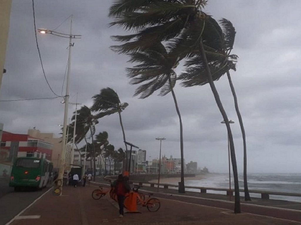 Tempo Chuvoso em Salvador. Foto: Dinaldo dos Santos | Aratu On
