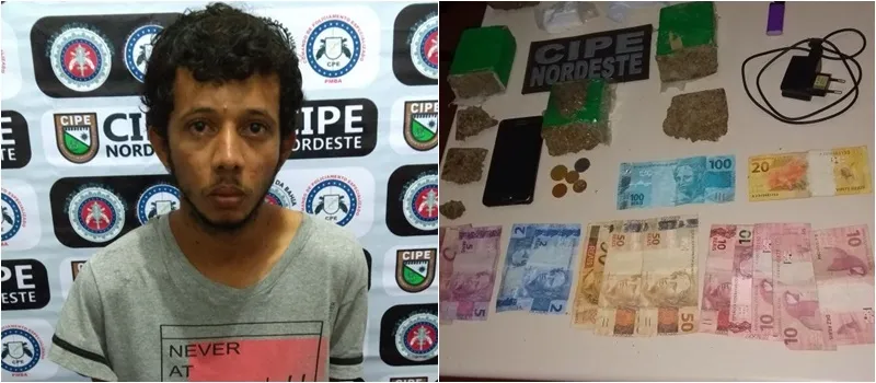 ‘SE DEU MAL’: Suspeito de tráfico é preso com drogas na rodoviária de Salvador