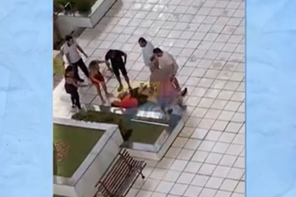 Homem invade condomínio para agredir mulher. Foto: Reprodução | Vídeo