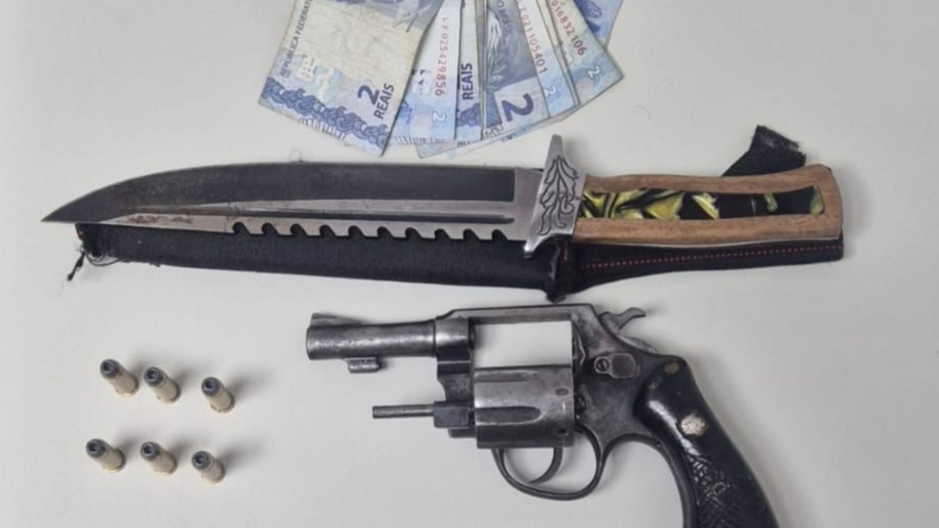 Sequestro em Camaçari. Foto: PMBA