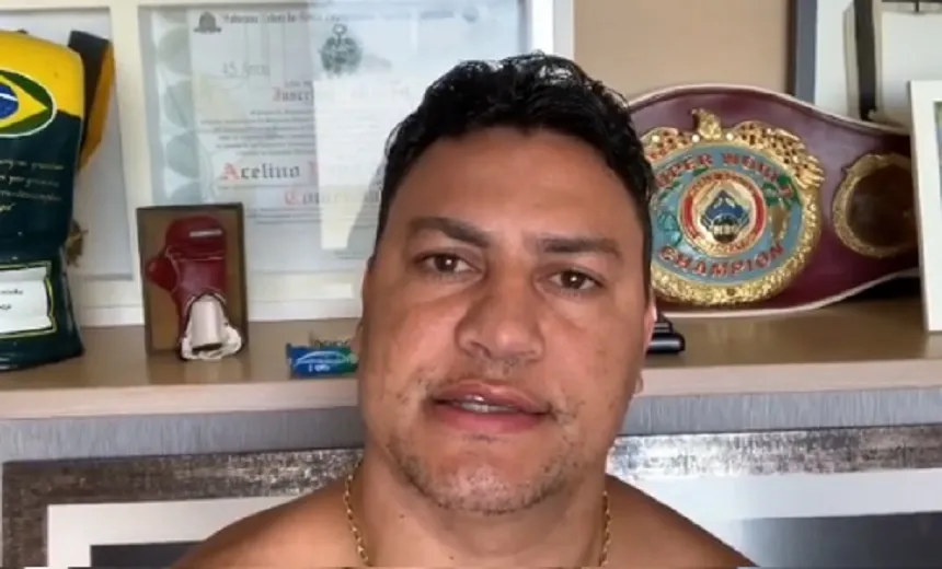 Popó usa redes sociais para contestar vídeo em que Maguila pede ajuda: “é tudo mentira!”