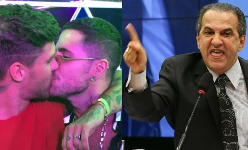 Pastor Silas Malafaia  é obrigado a engolir casamento gay na família.