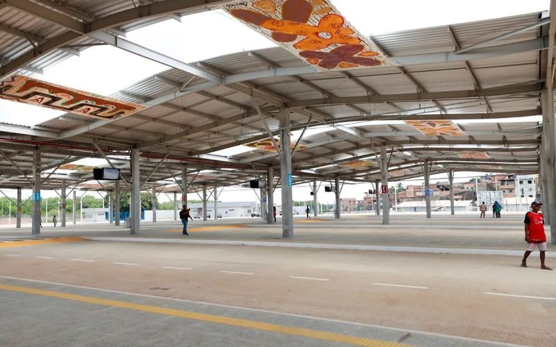 O Terminal &Aacute;guas Claras &eacute; um dos principais pontos de integra&ccedil;&atilde;o do transporte p&uacute;blico de Salvador, conectando bairros da capital &agrave; Regi&atilde;o Metropolitana/Foto: Feij&atilde;o Almeida/GOVBA&nbsp;