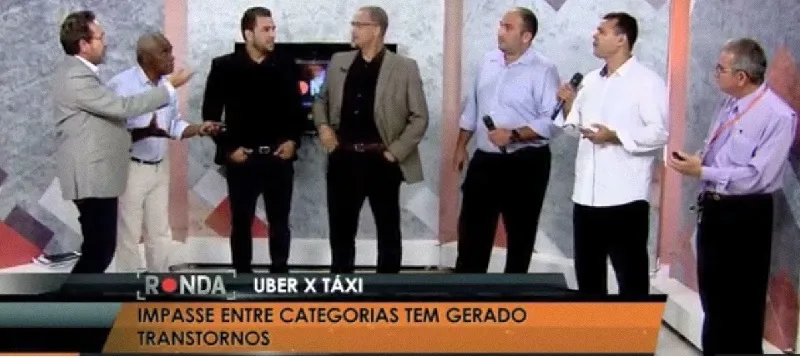 PEGOU AR: Polêmica entre serviços de Táxi e Uber tem in(TENSA) discussão na TV Aratu