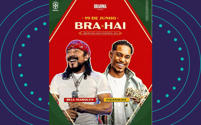 Arena N&ordm;1 combina transmiss&atilde;o da Copa do Mundo e shows de grandes artistas na Agenda de Salvador/Foto: Divulga&ccedil;&atilde;o 