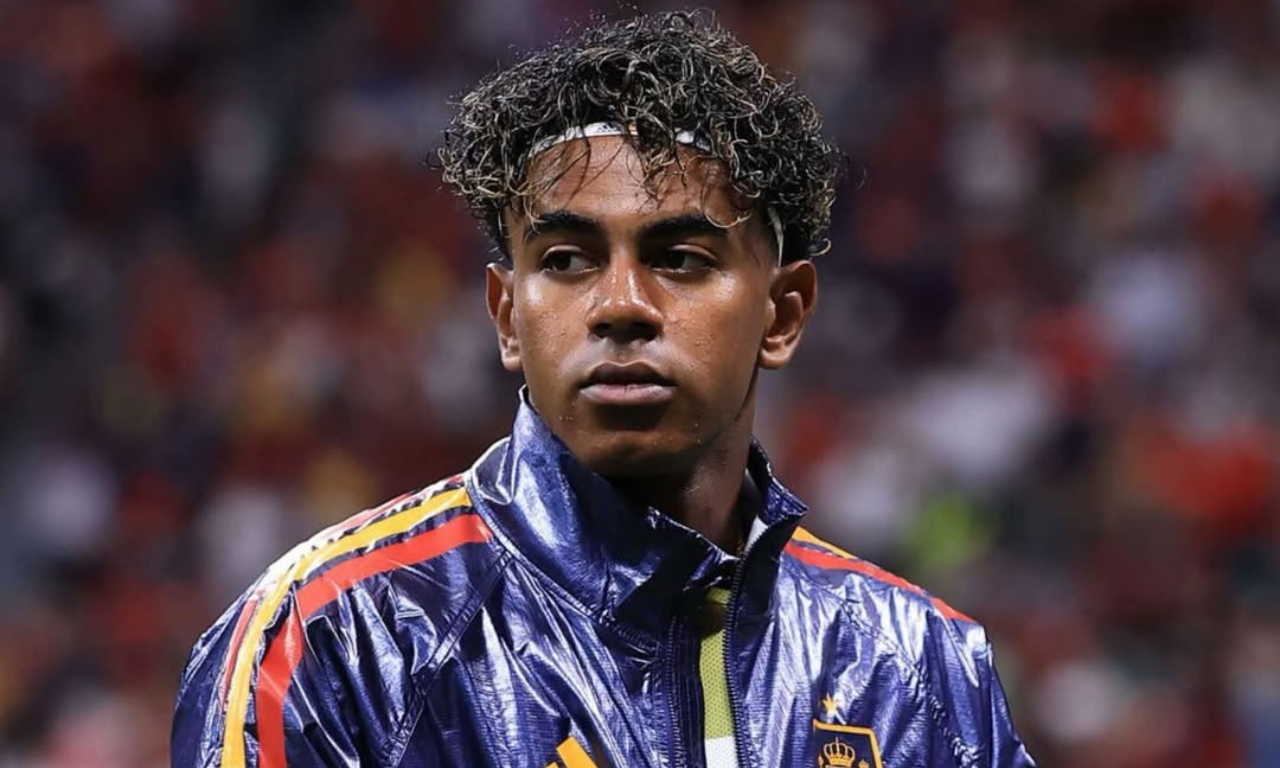 Lamine Yamal: joia da Espanha entra para ranking dos mais jovens artilheiros. Foto: Redes sociais