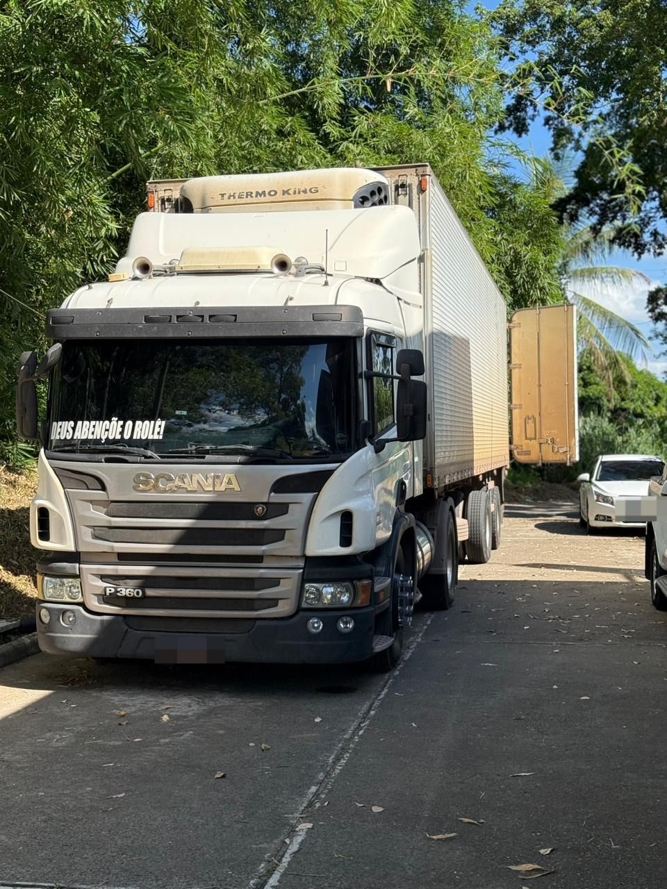 Frente Do Caminhão Apreendido Pela Pc
