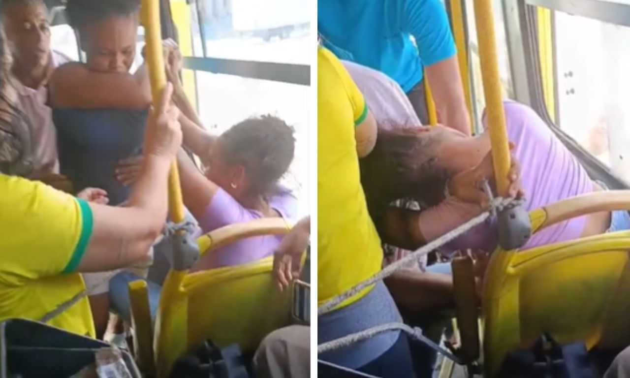 Briga Em Onibus Em Salvador