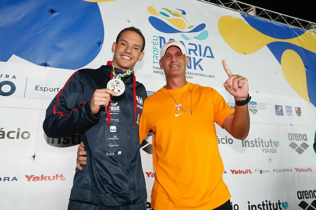Guilherme Caribé, líder do ranking mundial dos 100 metros livre