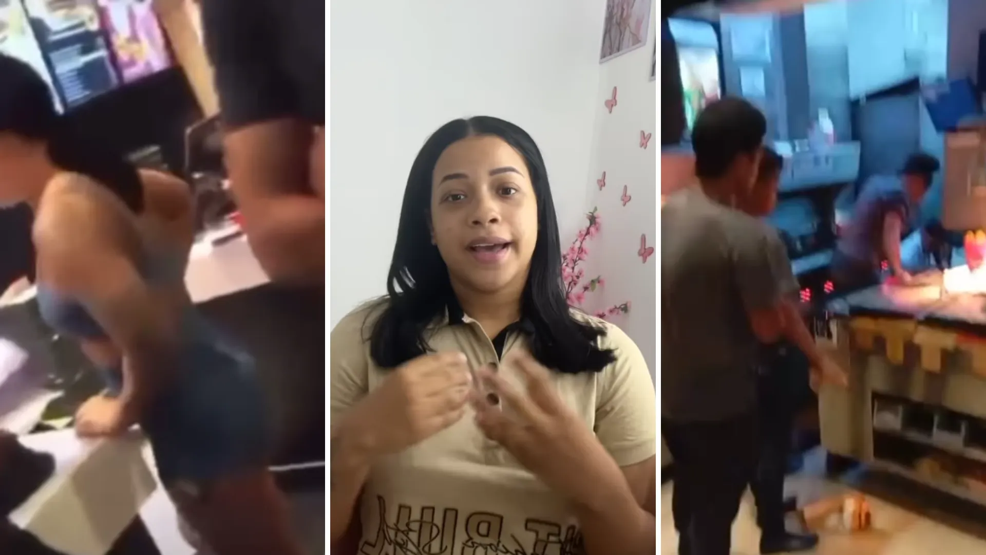 Blogueira diz ter sido agredida por funcionária do Mcdonald´s. Foto: Redes sociais 