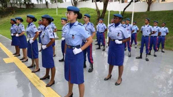 Inscrições para o Colégio da Polícia Militar. Foto: SSP