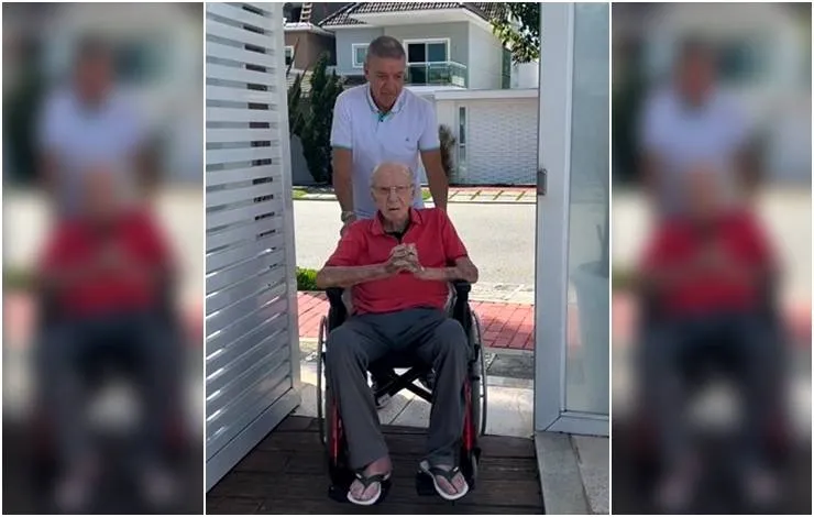 Zagallo recebe alta hospitalar e volta para casa: 'o velho lobo está on'