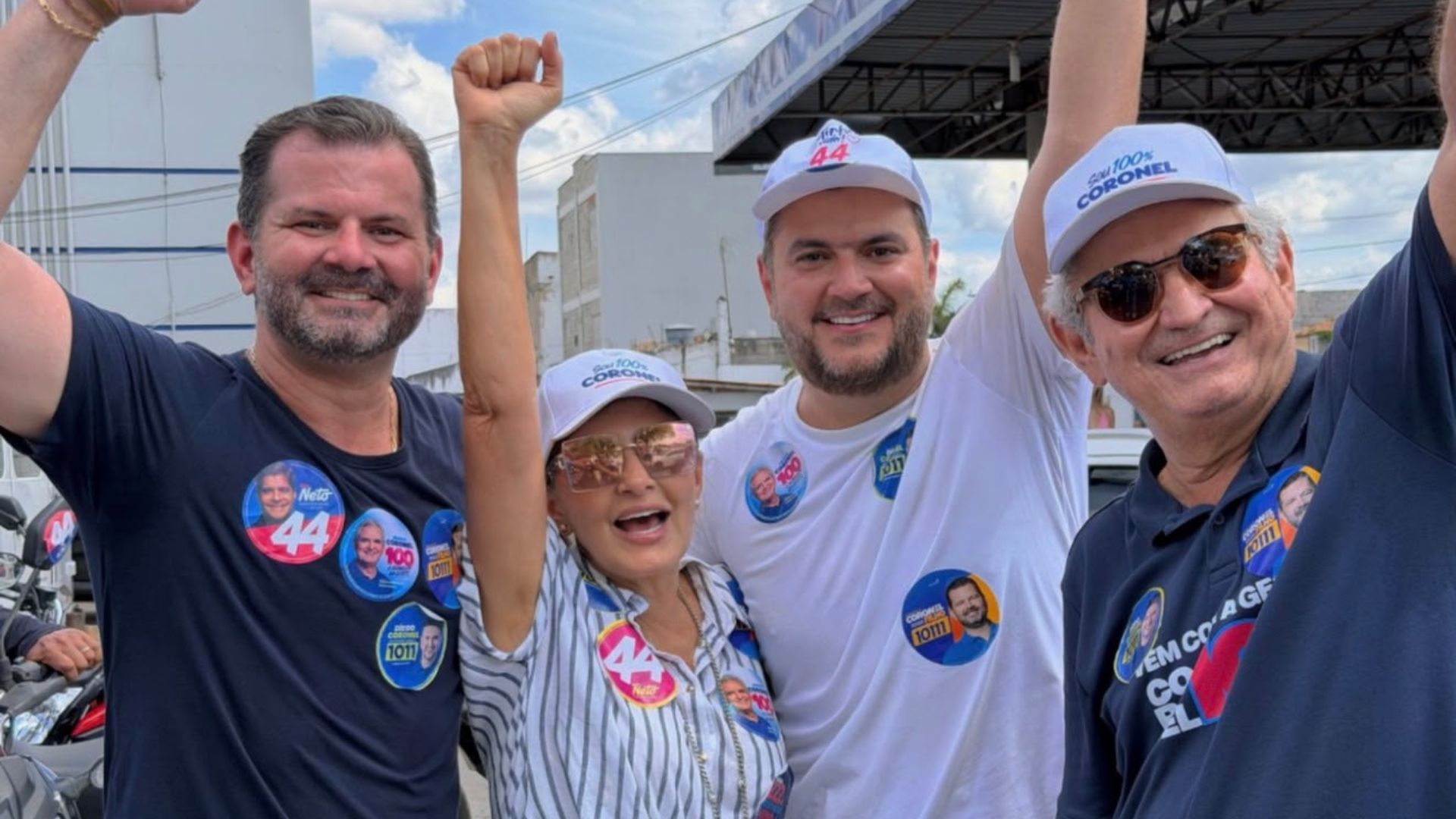 Fam&iacute;lia de Angelo Coronel segue na pol&iacute;tica