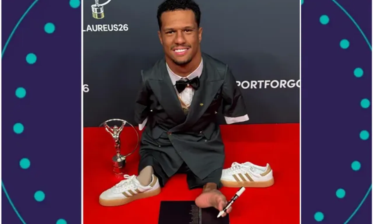 Pr&ecirc;mio Laureus: Gabriel Ara&uacute;jo &eacute; eleito atleta paral&iacute;mpico do ano