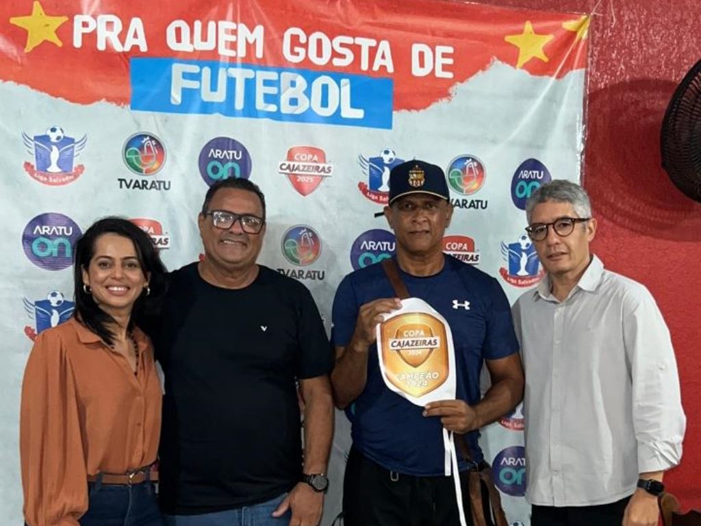 O lançamento da Copa Cajazeiras aconteceu nesta terça-feira. Foto: João Victor/Aratu On