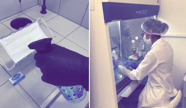Cientistas da Unicamp criam o "SprayCov"  que mata o vírus e protege máscara por 48 horas 