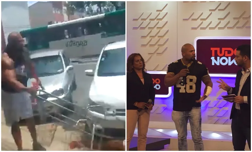 “Não sou esse monstro”, diz homem que aparece em vídeo brigando no Cabula