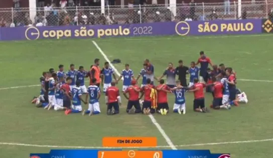 Time de Irecê, Canaã vence Juventus-SP e pode pegar o Flamengo na próxima fase da "Copinha"