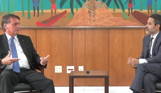 Em entrevista à TV Aratu, Bolsonaro diz que não errou em nenhuma medida na pandemia, critica STF e cutuca o PT 