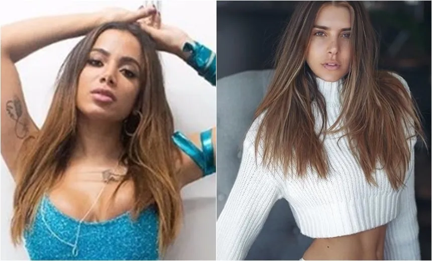 Anitta tira selfie na cama ao lado de ‘peguete’ de J Balvin