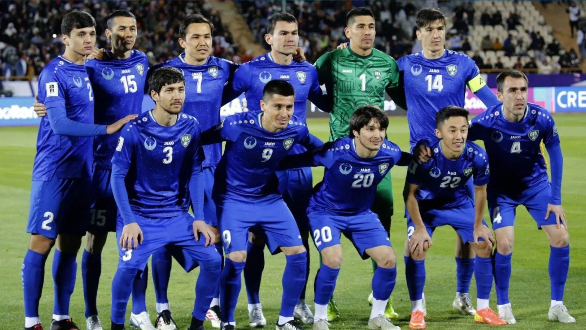 Seleção de Uzbequistão está entre estreantes da Copa do Mundo. Foto: Divulgação | Fifa