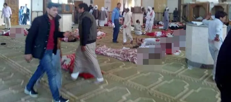 TERRORISMO: Ataque contra mesquita no Sinai deixa ao menos 155 mortos e 120 feridos