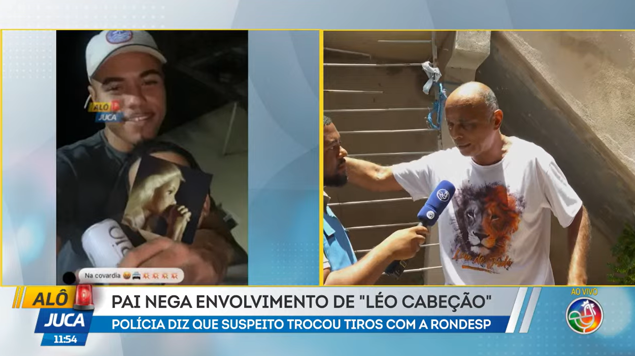 Mulher &eacute; baleada durante a&ccedil;&atilde;o policial em Bom Ju&aacute;: 'eles chegaram atirando'. Foto: Reprodu&ccedil;&atilde;o TV Aratu