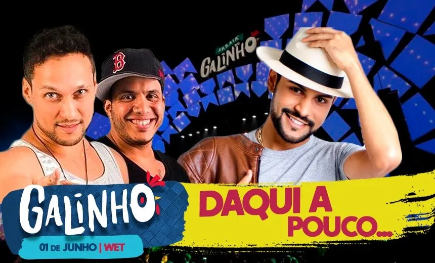 Quase na hora! Thúllio Milionário e Massapê abrem o Galinho daqui a pouco