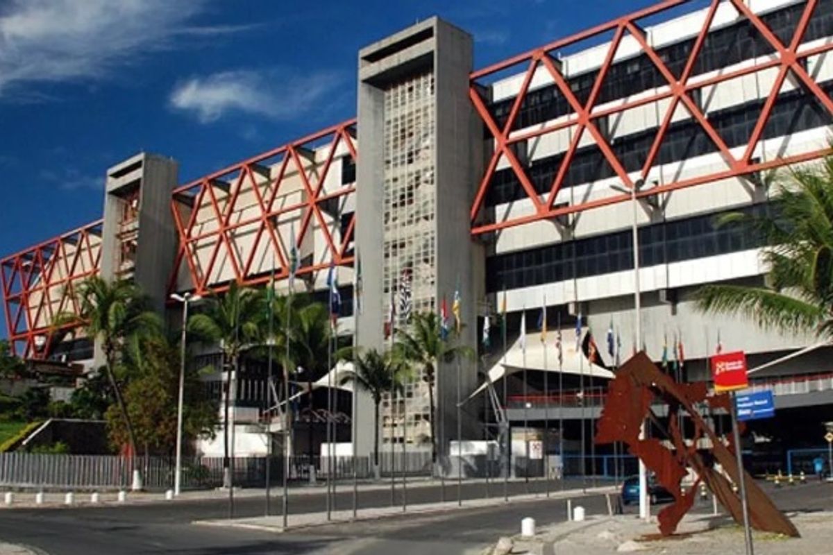 Antigo Centro de Convenções da Bahia vai a leilão. Foto: Reprodução