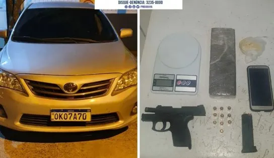 Dois homens são presos com carros roubados em ações distintas na Bahia
