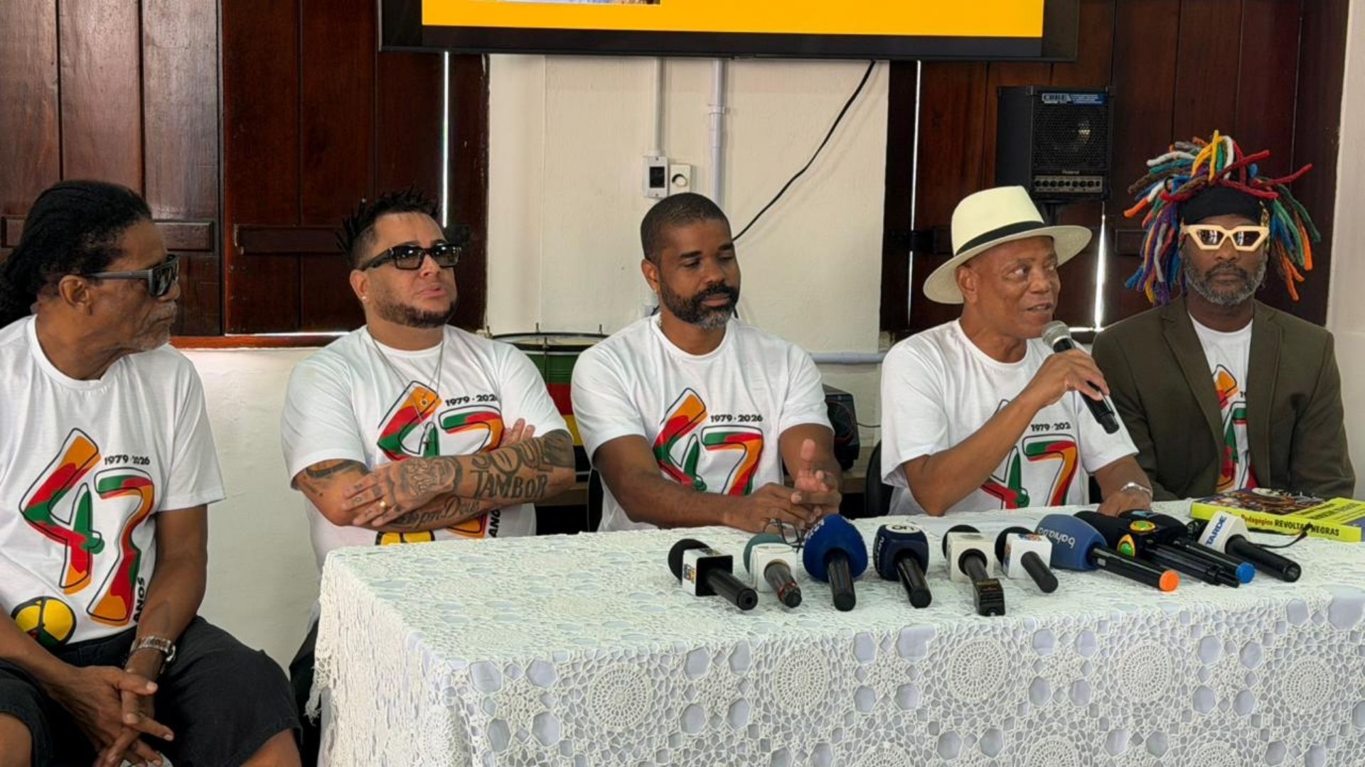 Copa do Mundo e Rock in Rio: Olodum revela programa&ccedil;&atilde;o dos seus 47 anos