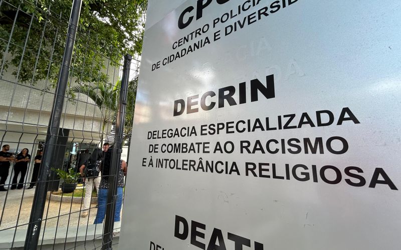 Criada em 2025, a DECRIN é a primeira delegacia da Bahia focada no combate ao racismo e à intolerância religiosa, com atuação em investigação e apoio às vítimas/Foto: Rafael Rodrigues