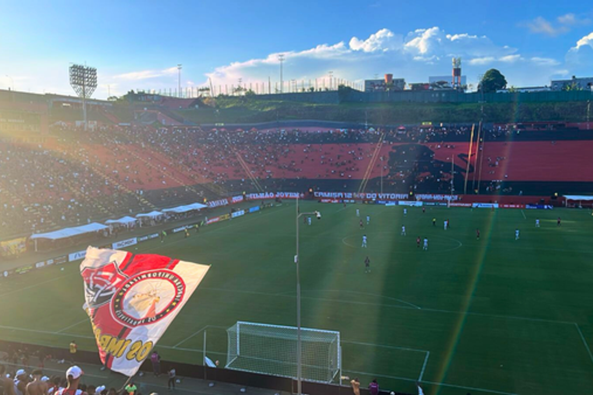 Esporte Clube Vit&oacute;ria manda seus jogos no Barrad&atilde;o. Foto: Reprodu&ccedil;&atilde;o