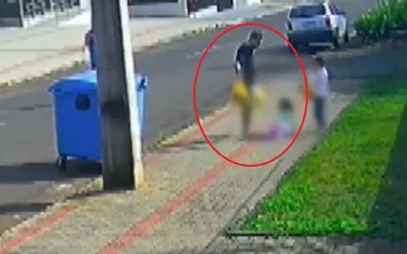 O suspeito segue preso enquanto o caso é investigado. Segundo dados do Ministério dos Direitos Humanos, a maior parte das denúncias de violência contra crianças ocorre dentro do ambiente familiar/Foto: Reprodução/Redes Sociais