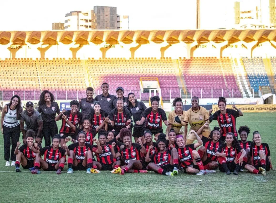 Vitória feminino estreia com goleada na primeira fase do Brasileirão da Série A3