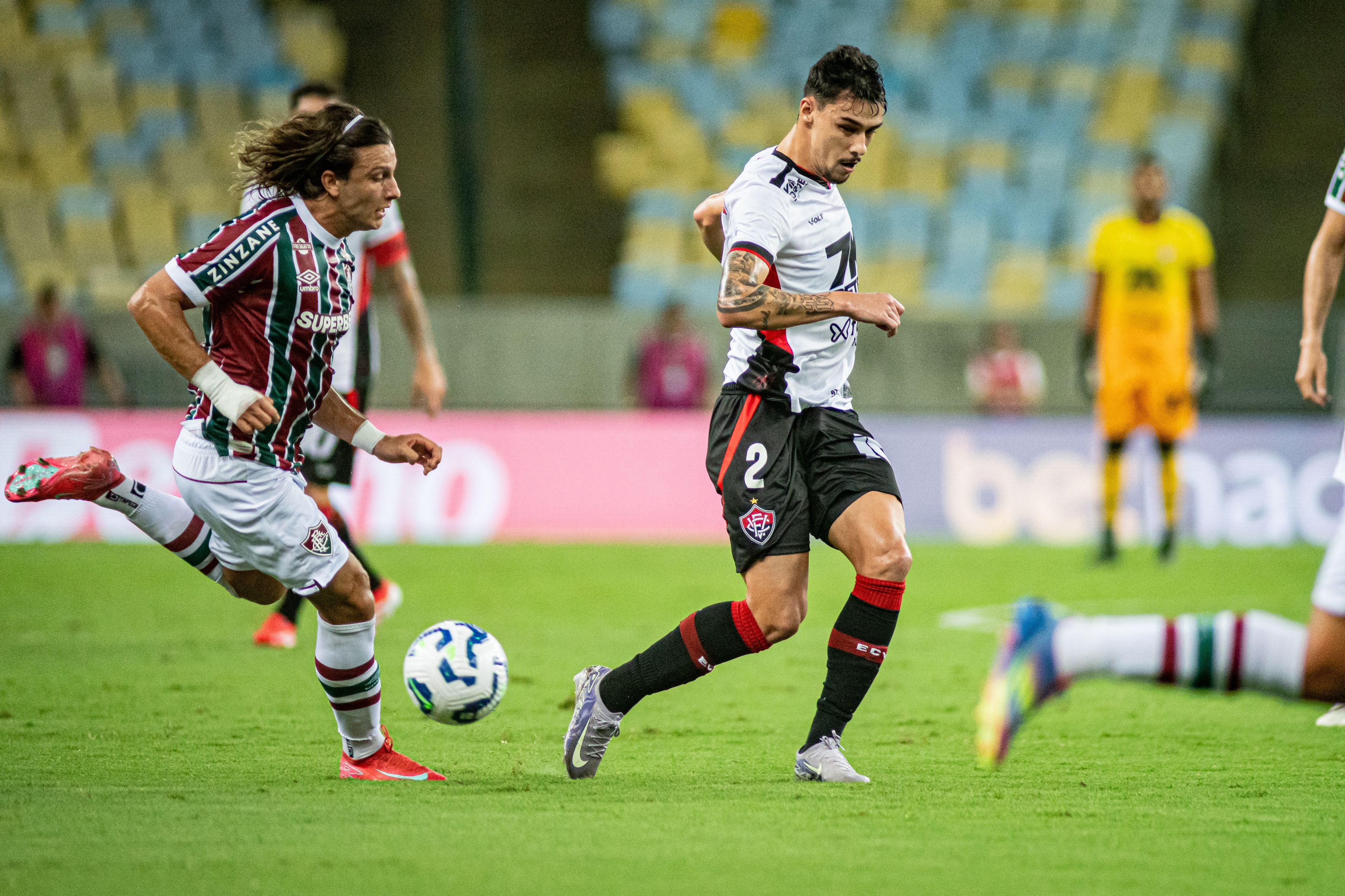 Vitória empata com gol de Lucas Braga aos 45 minutos do segundo tempo | Foto: Victor Ferreira/EC Vitória